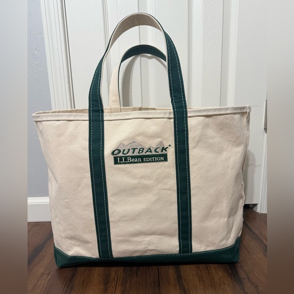 RARE Vintage 90’s LL Bean Boat and Tote Canvas Bag Subaru Outback Edition USA - Picture 1 of 8